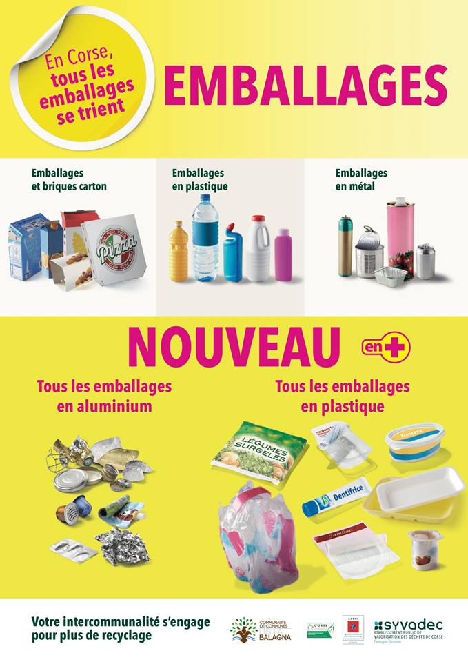 Emballages, tout se trie